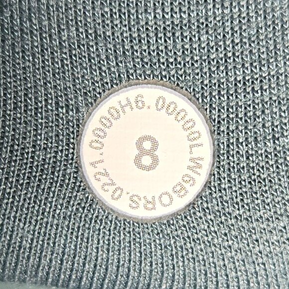 Lululemon Nulu and Mesh Mid-Rise Yoga Crop 23" - 8 Tidewater Teal - Picture 8 of 8